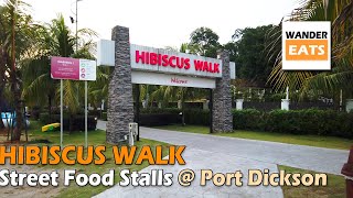 Walk Hibiscus Walk Beachside Street Food Stalls  Open To Public