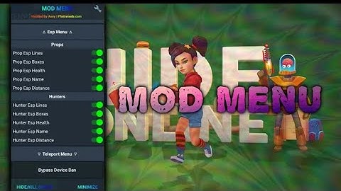 Hide Online 4.8.0 MOD MENU | ESP Lines / Boxes / Health / Name / Distance[26 FEATURES]