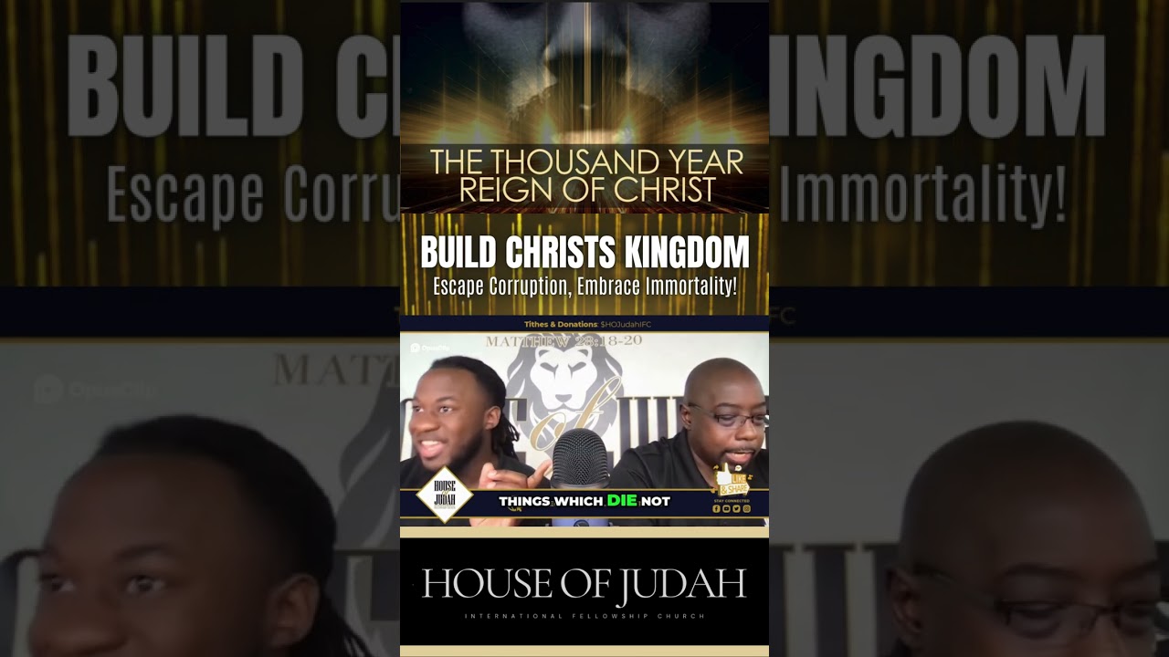 Build Christ's Kingdom: Escape Corruption, Embrace Immortality| #shorts  #bible #inspiration #christ