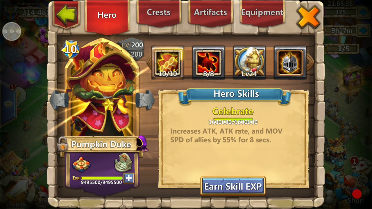 Insane dungeon hero setup 7-1 to 7-10