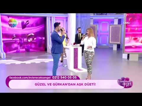 Güzel ve Gürkan'dan muhteşem düet