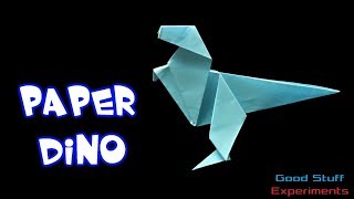 How To Make a Paper Origami Dinosaur