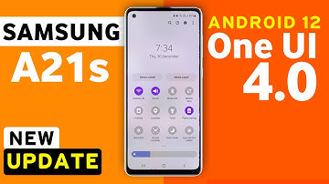Samsung Galaxy A21s One Ui 4.0 Android 12 New Update Samsung A21s New Update #A21s