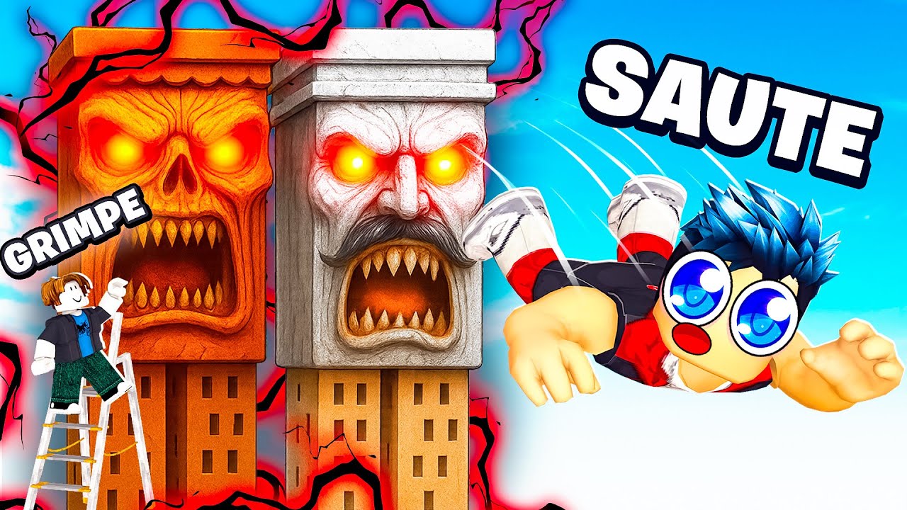 GRIMPEZ LA PLUS GRANDE TOUR DARK GARAMARAM BRAINROT DE ROBLOX !!