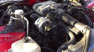 Third gen Camaro new Autozone alternator