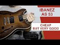 Ibanez AS53 quick video test