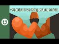 What are the control and experimental arms in a randomized clinical trial? #myeloma