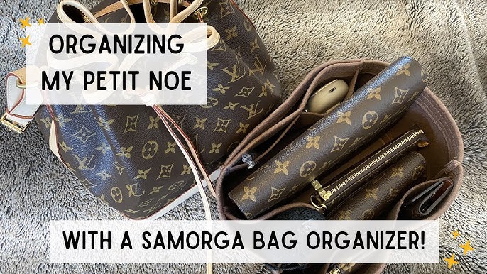 WHAT'S IN MY BAG SPRING & SUMMER 2021  What Fits in My Louis Vuitton Petit  Noe + My Purse Organizer 