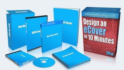 Create eBook covers and other 3D covers with Photoshop actions