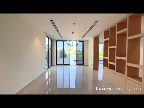 Spacious Family Villa in Jumeirah Golf Estates, Dubai with Five Bedrooms