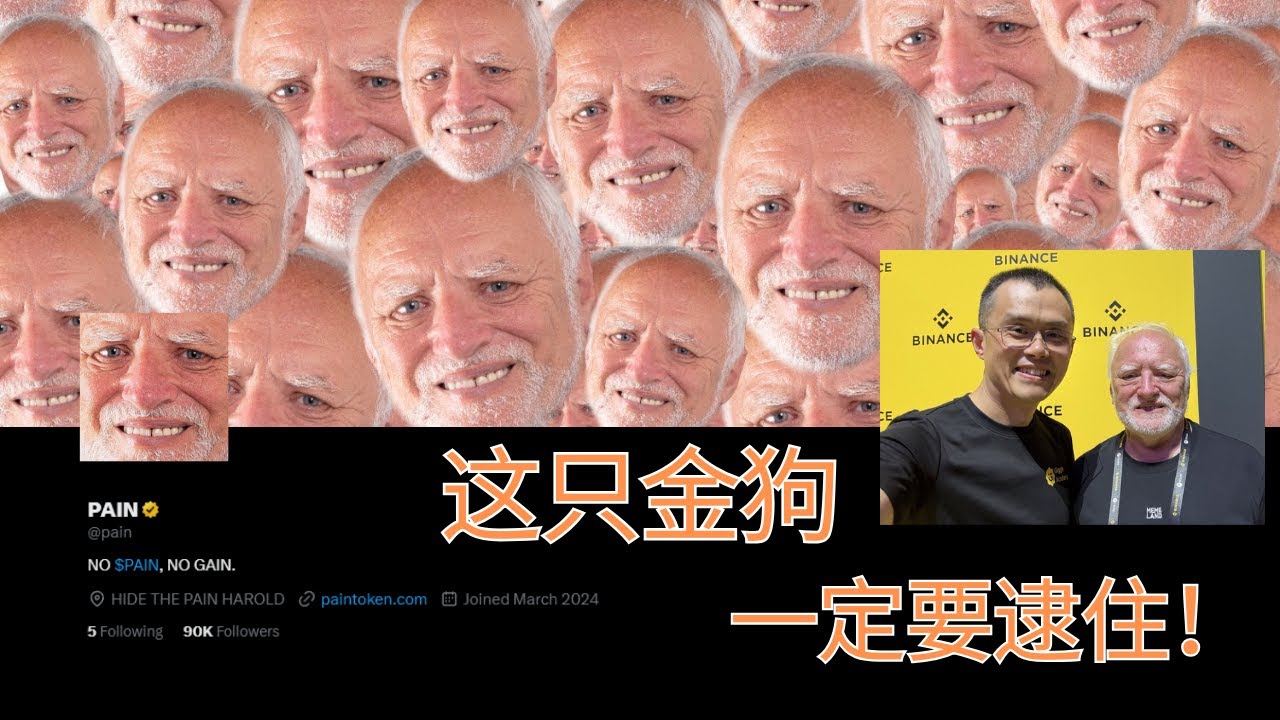 $PAIN即将发币,我们一起来抓这只MEME金狗,网络迷因Hide the Pain Harold | Memeland孵化 ...