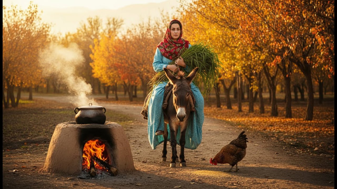 🐴🧱 Adventure Behind the Mountain with Donkeys: A Challenging Journey to Build Our House!