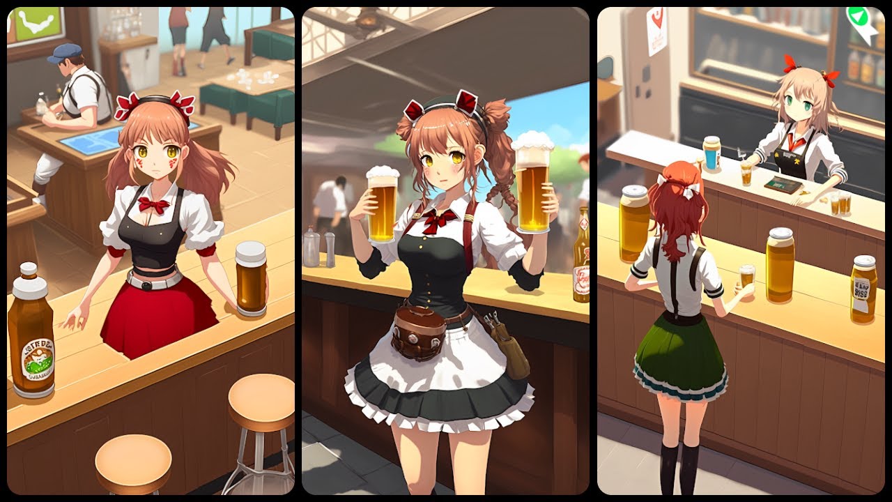 Anime bar one piece of cake game gameplay android mobile youtube