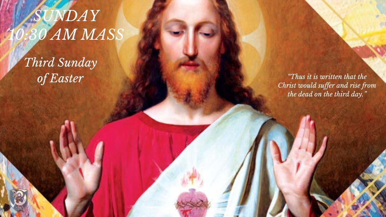 Sunday, April 14 1030AM Sunday Mass SJB Longmont YouTube