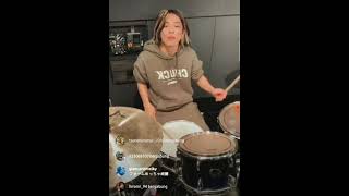 Hal drum cover Nightmare a7x #part2 #shorts