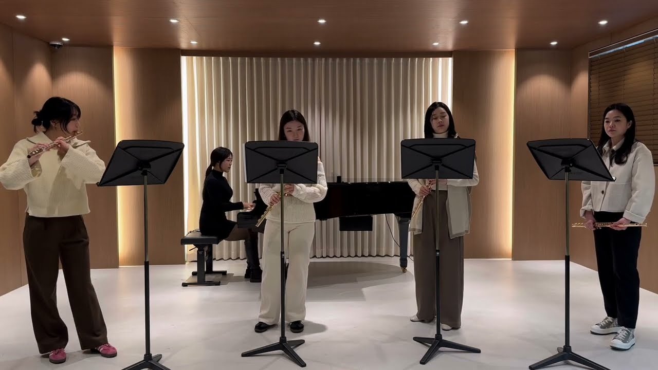 Graceful Ghost Rag (우아한 유령) - Flute Cover, Flute Ensemble, Flute Quartet