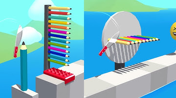 Slice it all 🔪🔥😂All Levels Gameplay walkthrough Android, iOS PART 100 NEW UPDATE!!!