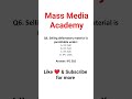 🎯 10 Most Important MCQs for UGC NET Journalism #ugcnet #journalism #masscommunication #pyq's #study