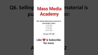 🎯 10 Most Important MCQs for UGC NET Journalism #ugcnet #journalism #masscommunication #pyq's #study