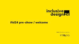 Information The pre-show / welcome #id24 2026 Update