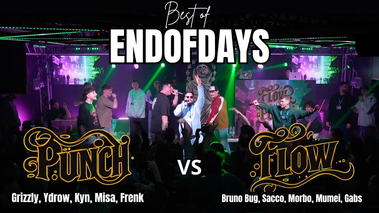Le Migliori Rime dell'END OF DAYS: FLOW vs PUNCH (The Last Match)