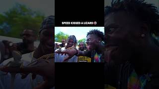 IshowSpeed kissed a lizard 😂💀 #ishowspeed #ishowspeedshorts