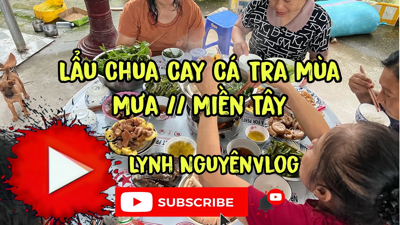 Lẩu Chua Cay Cá Tra Mùa Mưa Sẽ Như Thế Nào // Miền Tây 