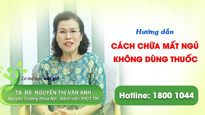 Thuốc trị mất ngủ, ngủ không sâu giấc