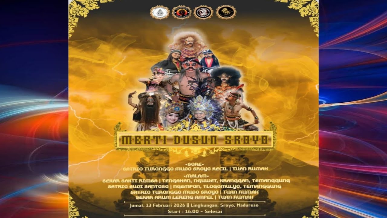 SEKAR SAKTI RIMBA,SATRIO BUDI SANTOSO,SATRIO TURONGGO MUDO,SEKAR ARUM LERENG LIVE SROYO TEMANGGUNG