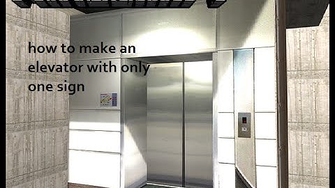 minecraft how to make an elevator {only one command}