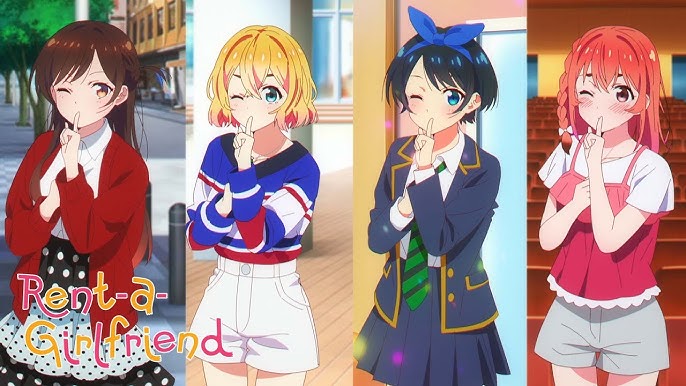 Rent-A-Girlfriend - Novo trailer da terceira temporada do anime!