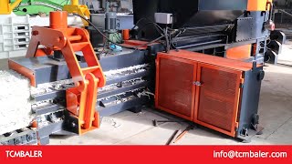 industrial shredded paper baler