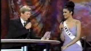 Miss Universe 1999 Interview Part 2