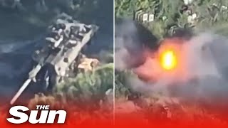 Ukrainian forces annihilate Russian tank in Luhansk region