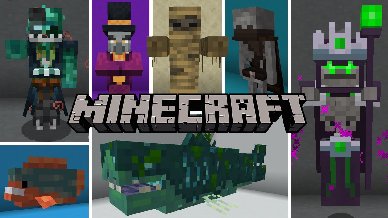 5 Minecraft Mods That Add Over 40 Awesome New Mobs Forge 1152 Edition