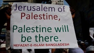 Manifestation anti-Trump au Bangladesh