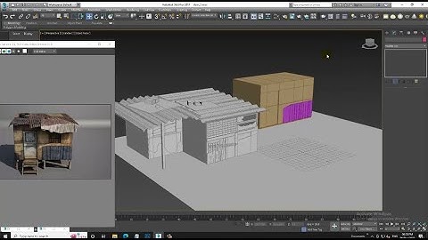 3DsMax Tutorials, Learn 3D Modeling a Low Poly Colony Houses from Scratch in 3dsmax (Part 2)