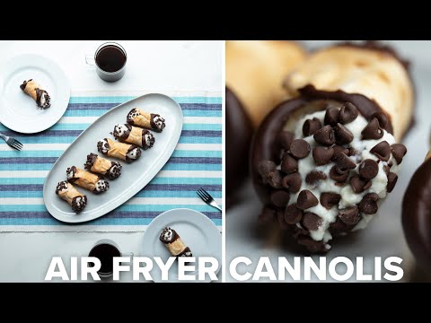 Air Fryer Cannolis