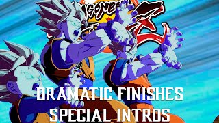 Dragon Ball FighterZ - All Dramatic Finishes &amp; Special Intros (4K) [PS5 UPGRADE]