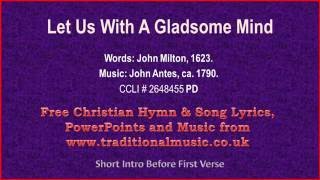 Miniatura de vídeo de "Let Us With A Gladsome Mind(viola section) - Hymn Lyrics & Music"