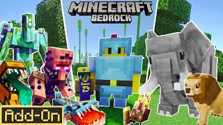 TOP 7 ADDONS SURVIVAL Para Minecraft Bedrock 1.21