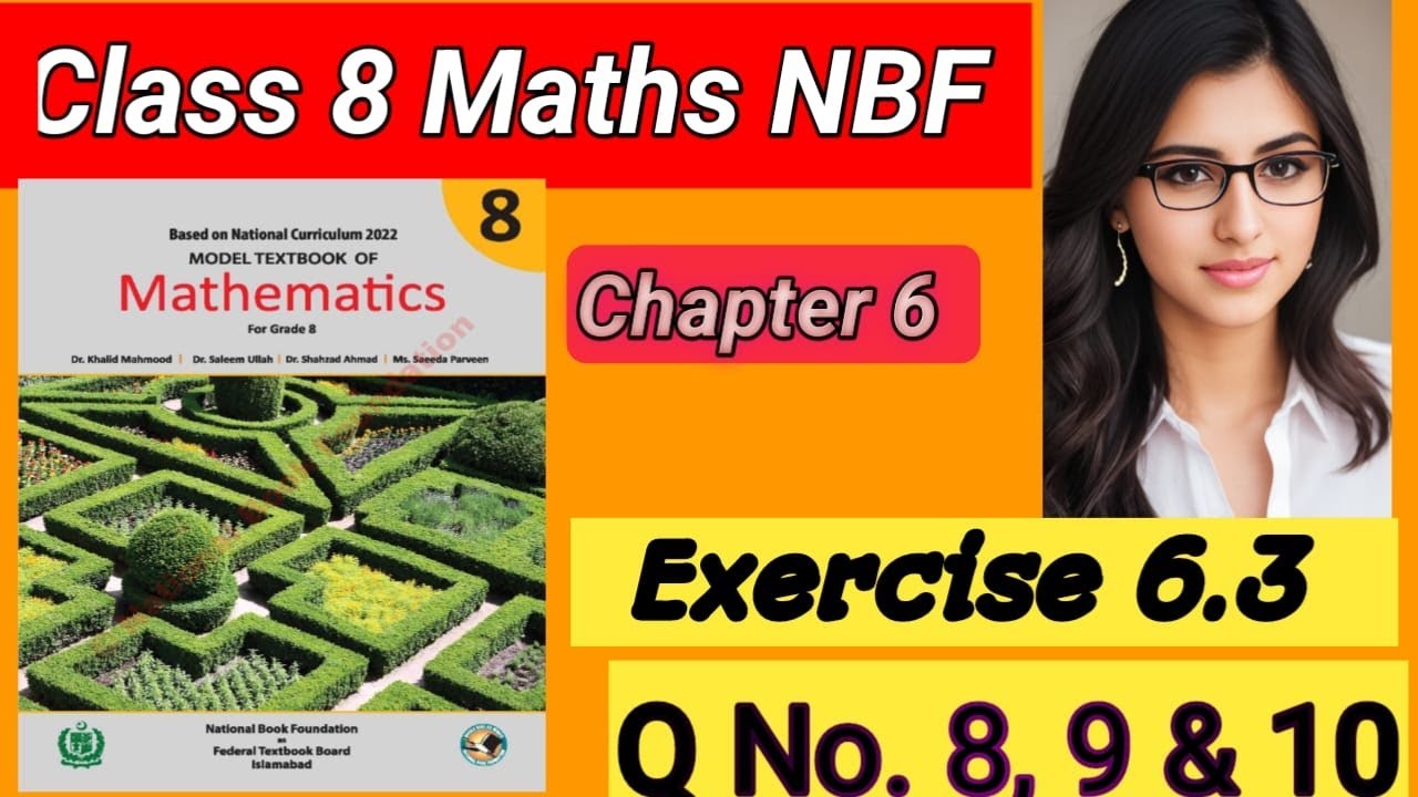 Class 8 Unit 6 Exercise 6 3 Q No 8 9 10 NBF Math 2023 How To Get Class 8 Unit 6 Exercise 6 3 Q No 8 9 10 NBF Math 2023 How To Get