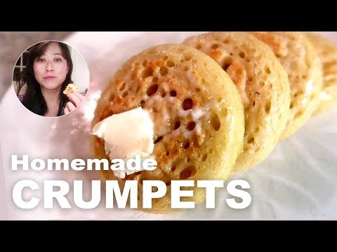 how-to-make-british-crumpets-|-easy-vegan-baking