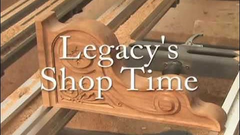 Milling a corbel using the A axis on Legacy