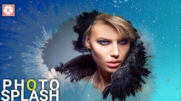 🔥How To Make Ink Splash Photo Slide In Kinemaster| Kinemaster Tutorial