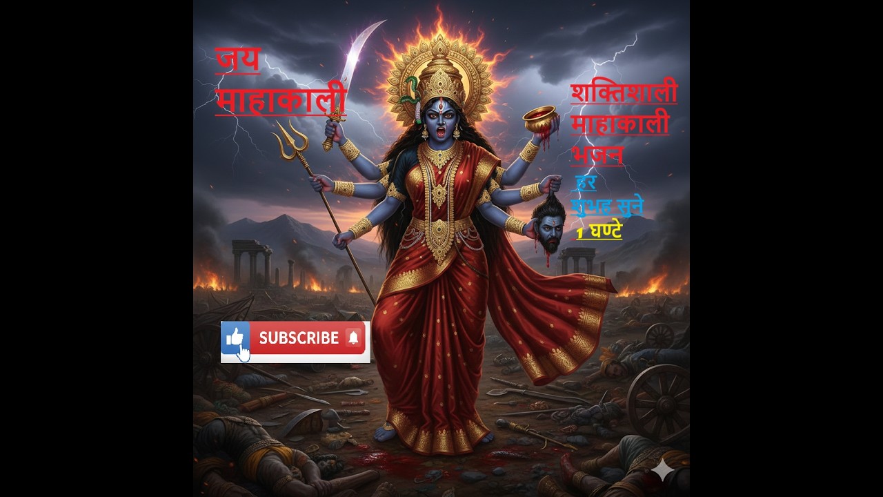 mahakali bhajan | महाकाली भजन 🙏 शक्ति से भर देने वाला देवी काली का दिव्य गीत | KaliMata Bhajan #maa