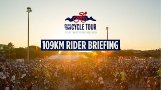 109km Cape Town Cycle Tour Cycle Tour Rider Brief 2024 screenshot 2