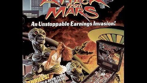 Attack from Mars (Midway/Bally 1995) | Visual Pinball X | Ball 3 is the only one that matters