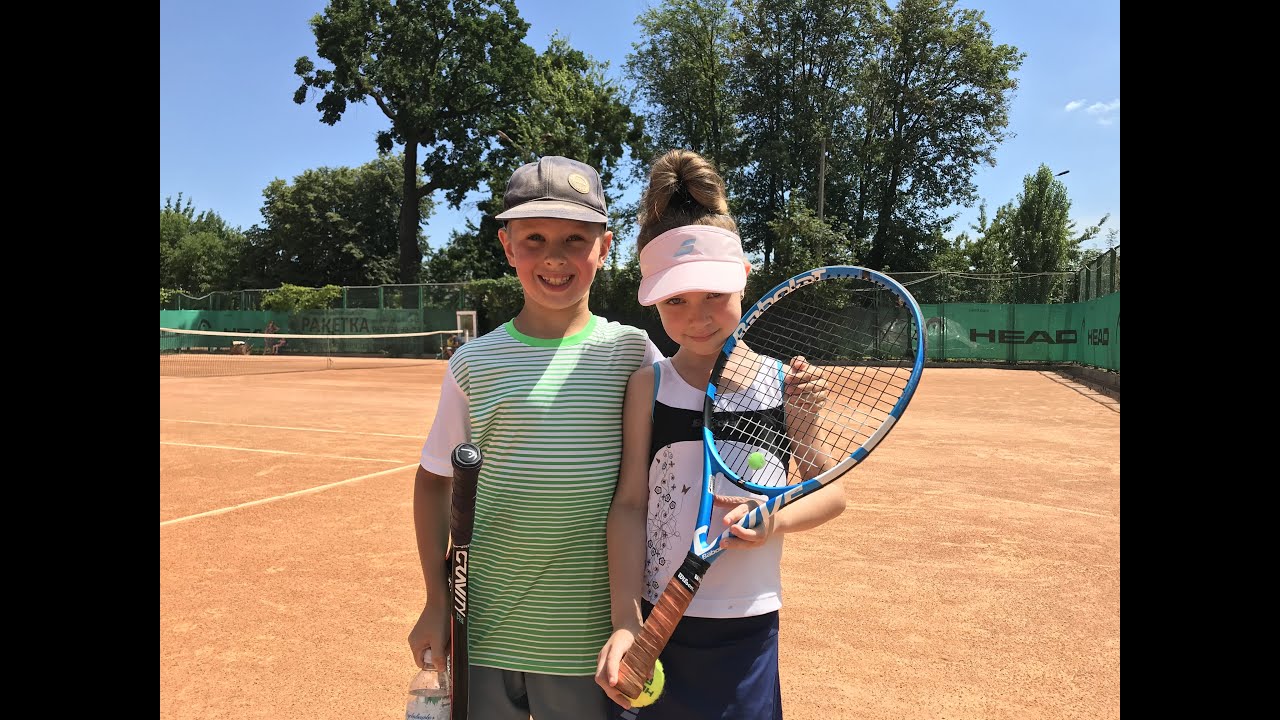 Большой теннис дети | Турнир Зеленый мяч | Кувшинова Елена 6 лет ...