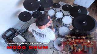 Get Custom Multi-Out DAW Template for IK Multimedia MODO Drum